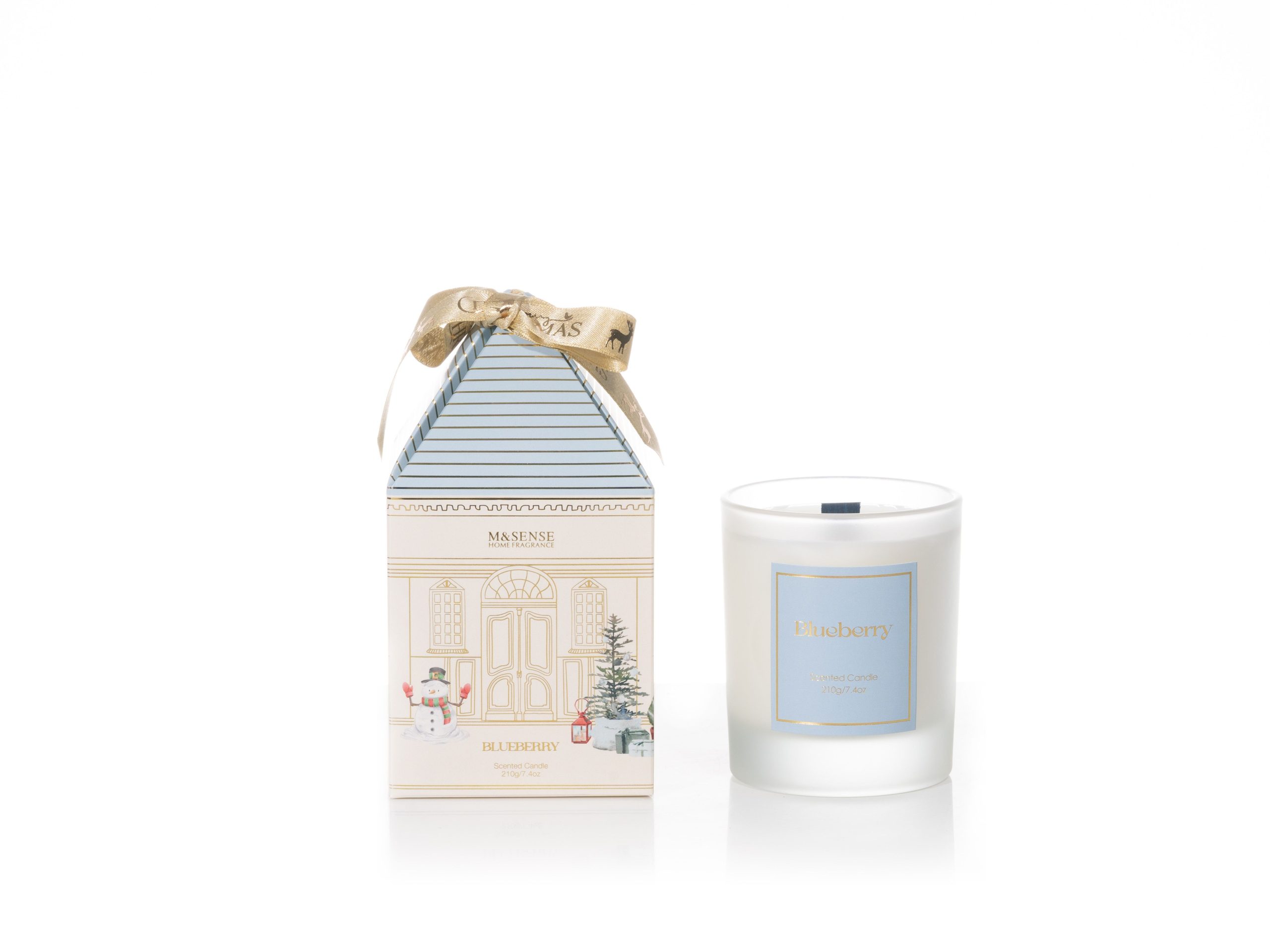 FESTIVE COTTAGE COLLECTION SCENTED CANDLE