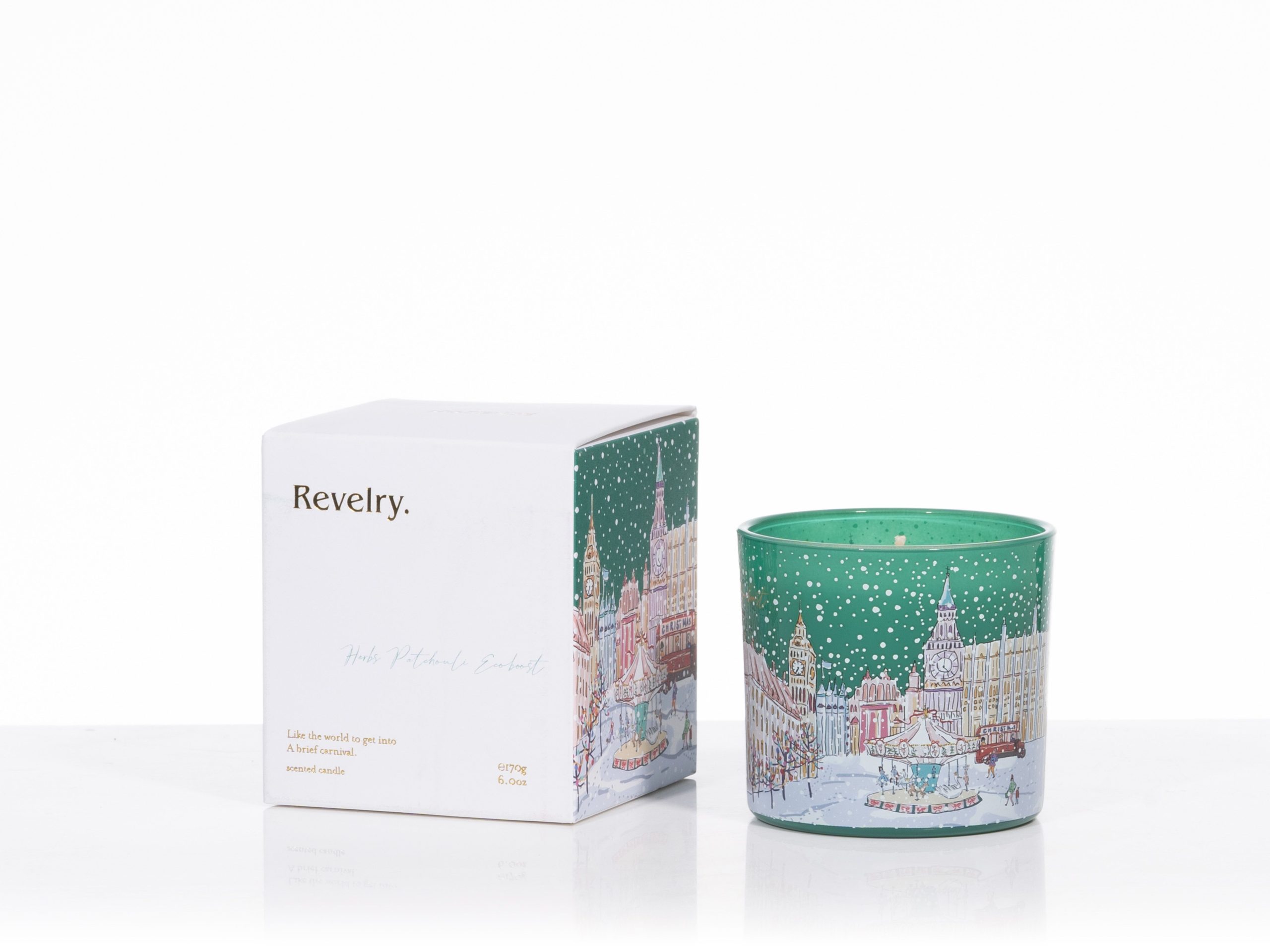 CHRISTMAS SNOW COLLECTION SCENTED CANDLE
