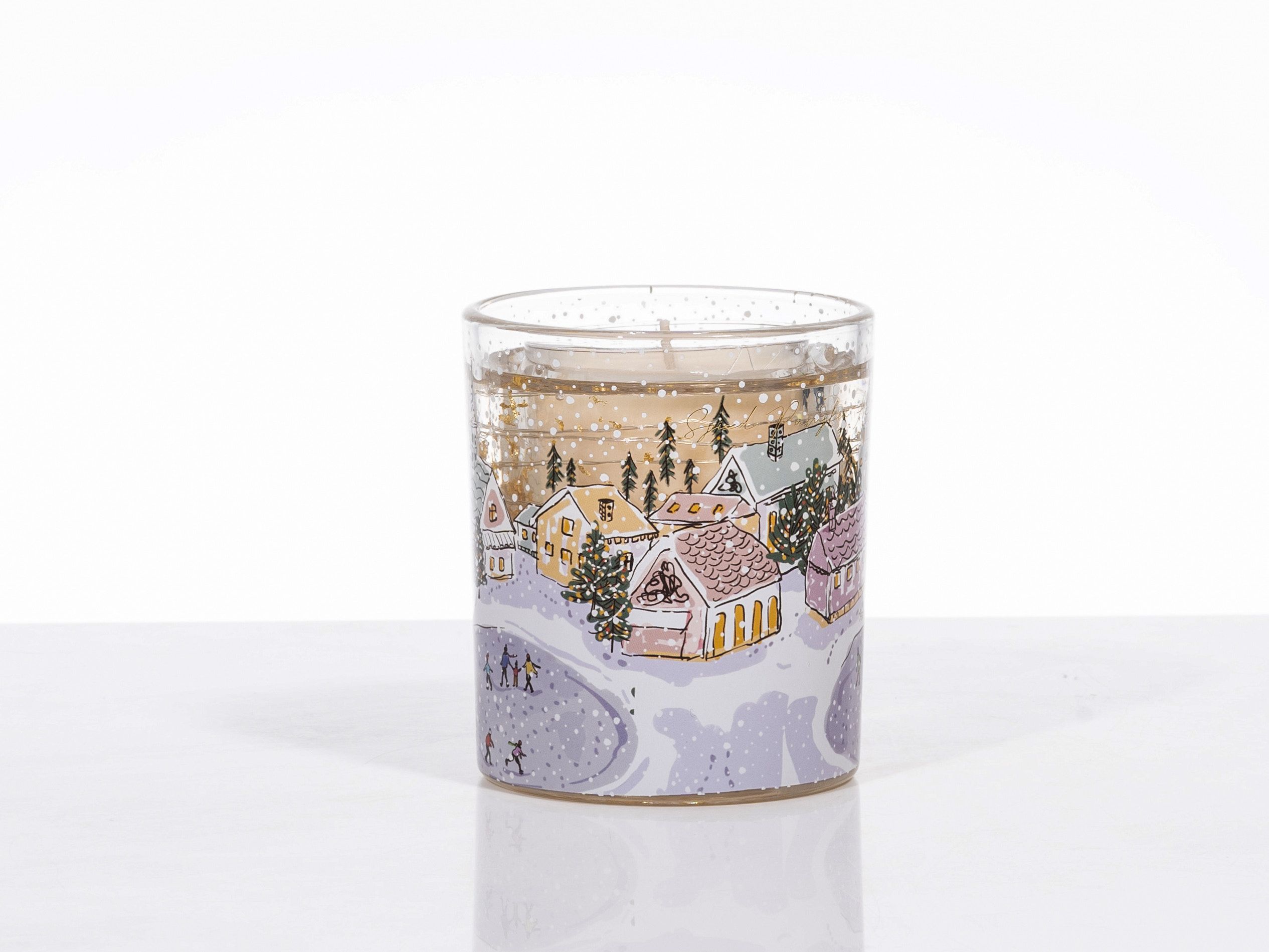 CHRISTMAS SNOW COLLECTION GEL CANDLE